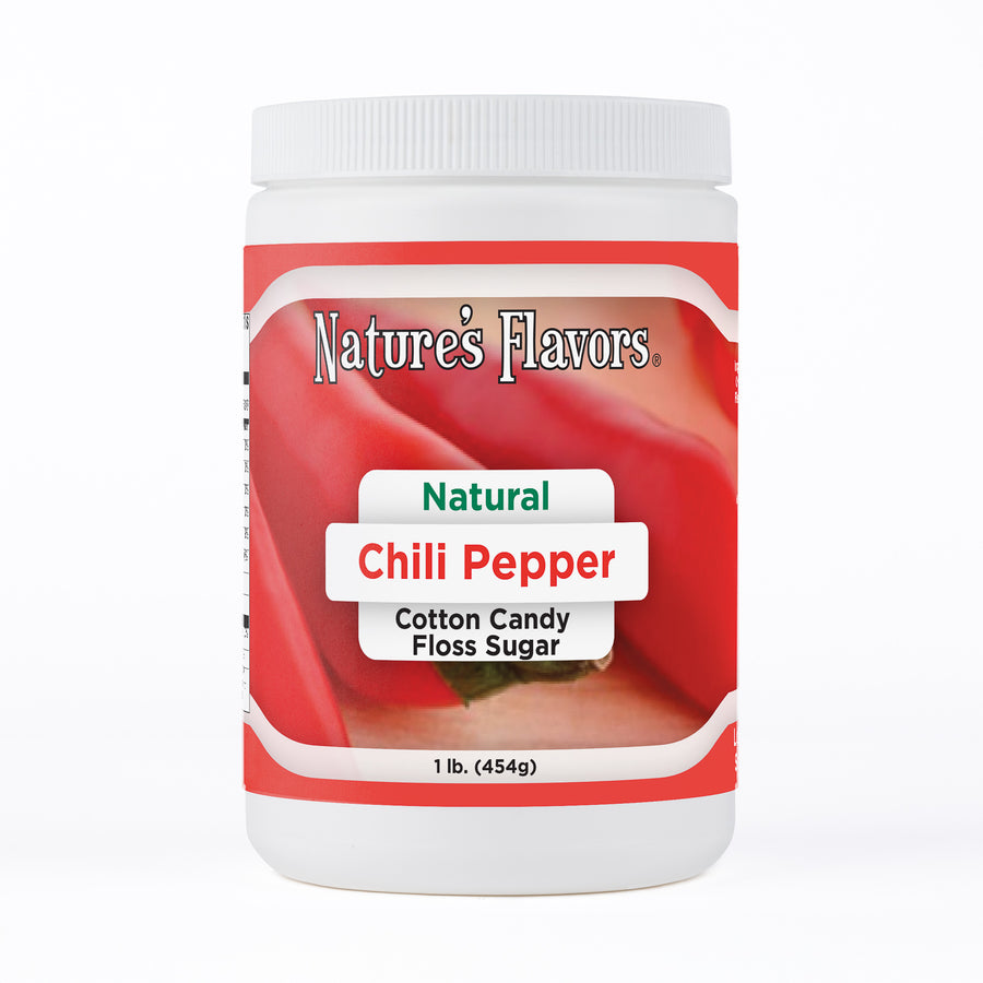 Chili Pepper Cotton Candy Floss Sugar