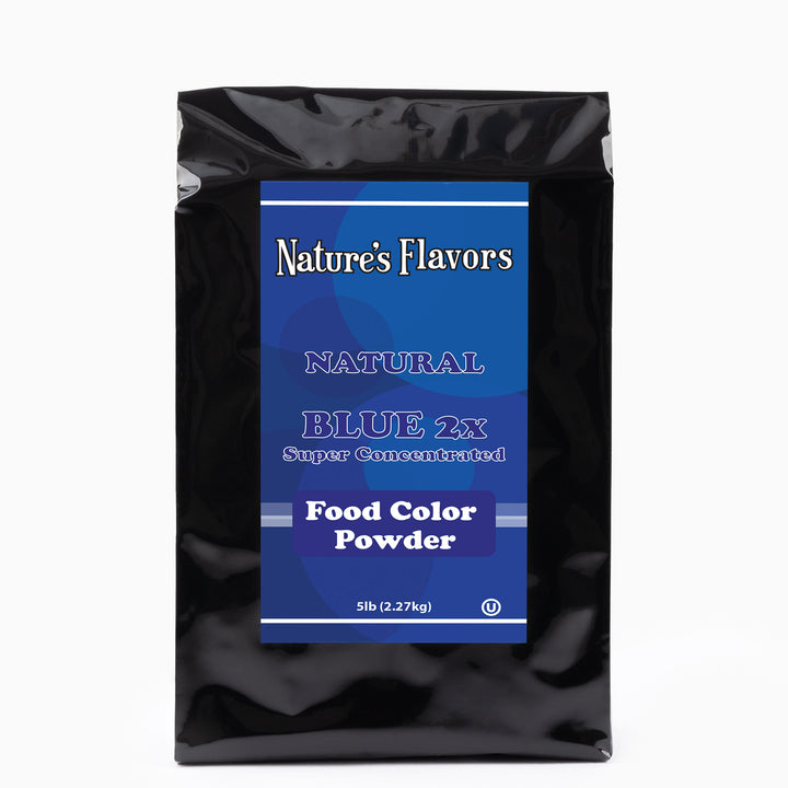 Blue Food Coloring Powder (Natural) 2x Fold Super Concentrated