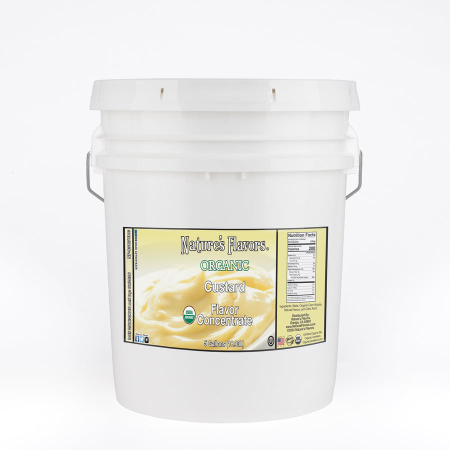 Custard Flavor Concentrate, Organic