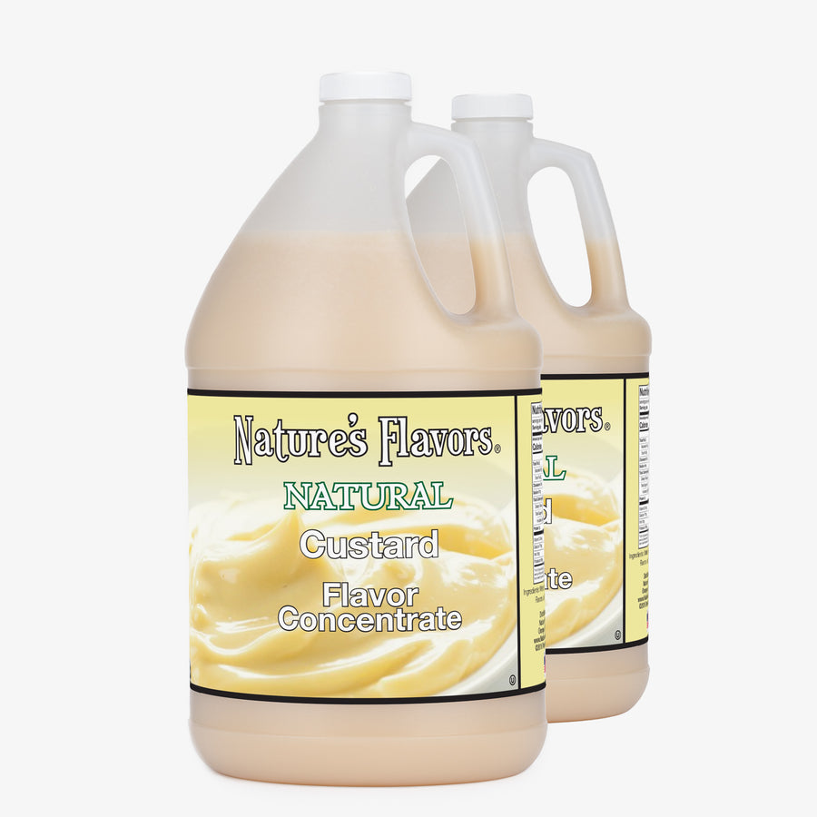 Custard Flavor Concentrate, Natural
