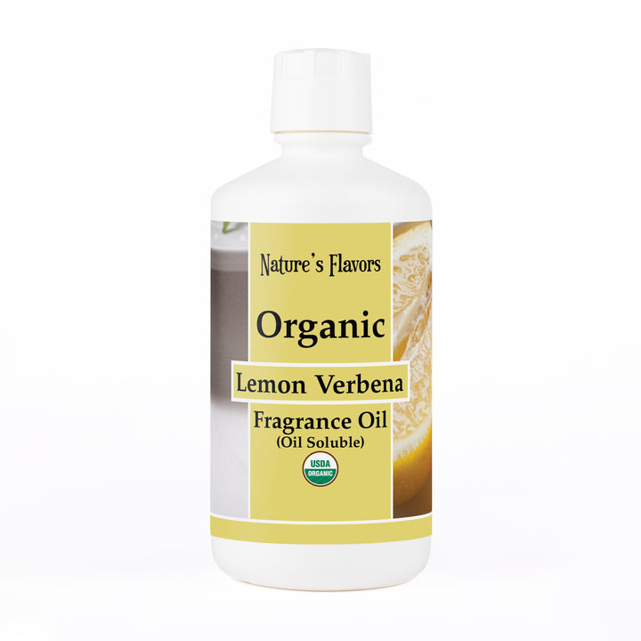 Lemon Verbena Fragrance Oil (Oil Soluble), Organic