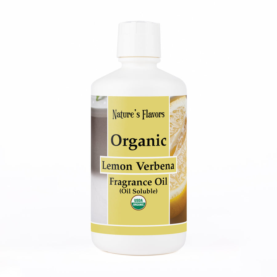 Lemon Verbena Fragrance Oil (Oil Soluble), Organic