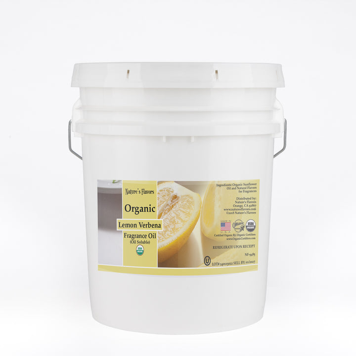Lemon Verbena Fragrance Oil (Oil Soluble), Organic