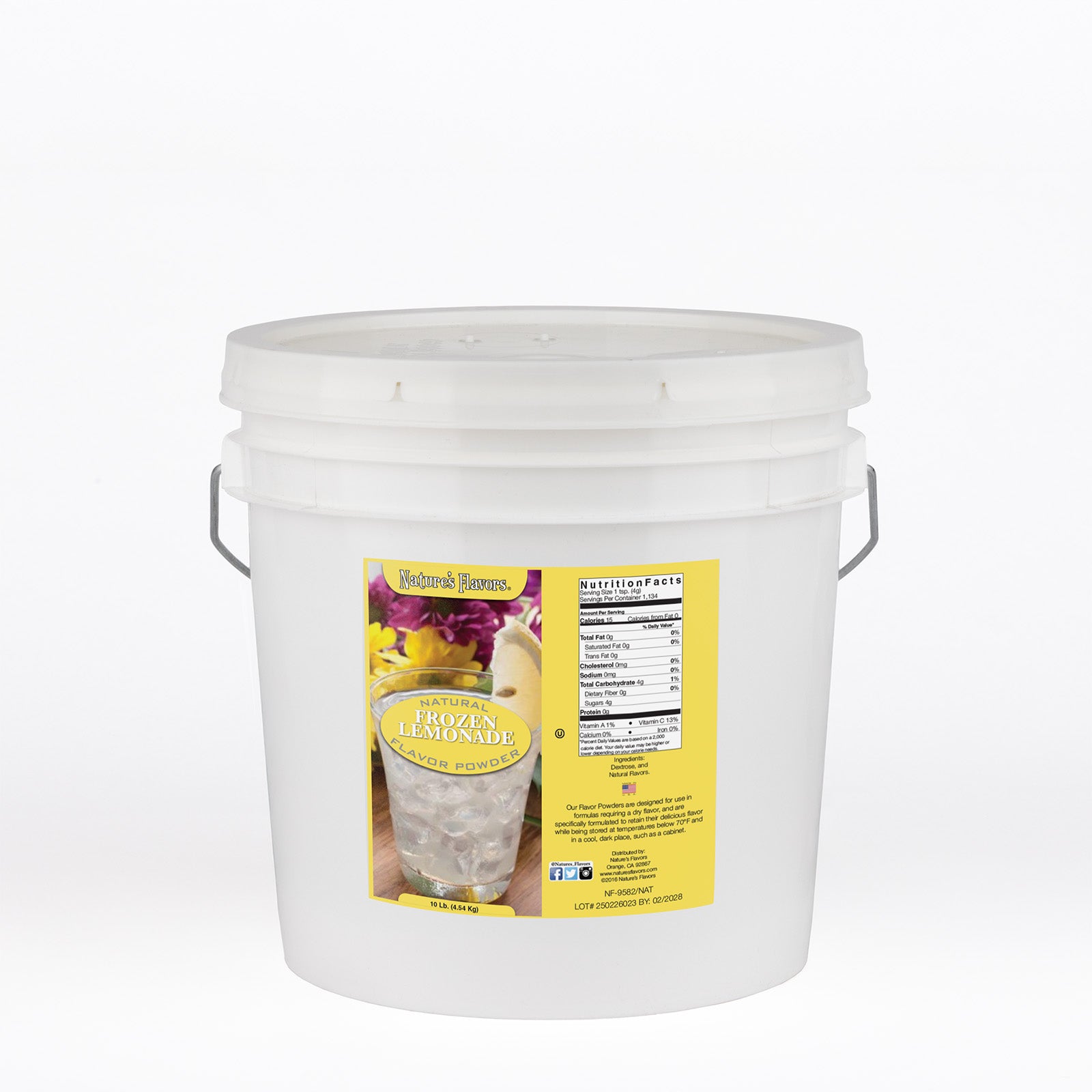 Frozen Lemonade Flavor Powder, Natural – Nature's Flavors