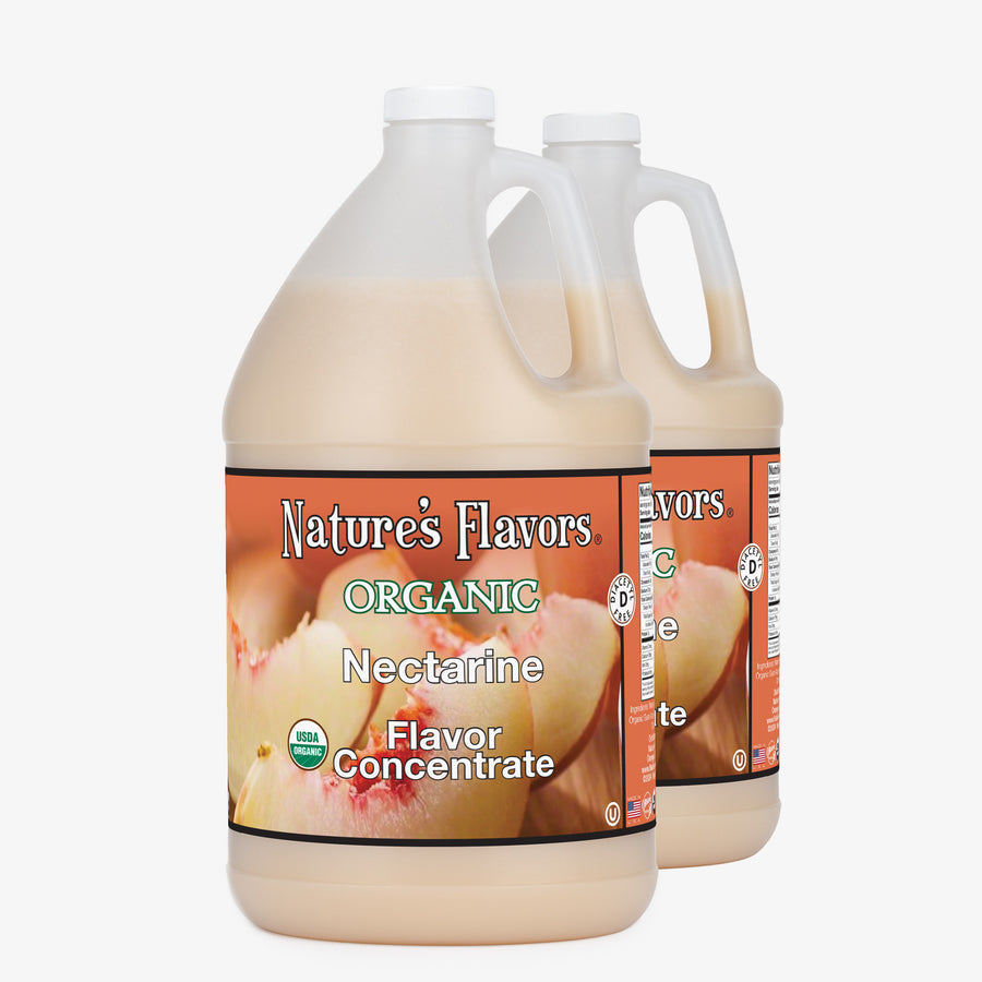 Organic Nectarine Flavor Concentrate Without Diacetyl