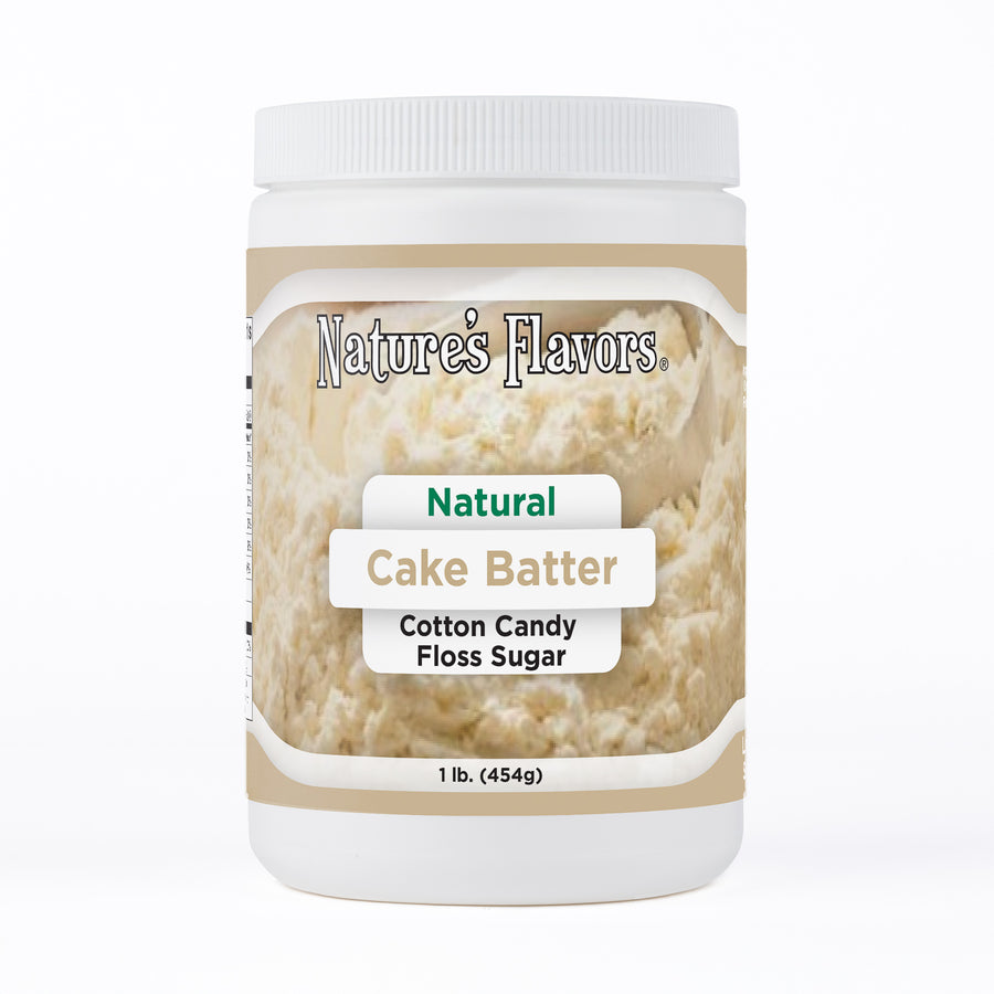 Cake Batter Cotton Candy Floss Sugar