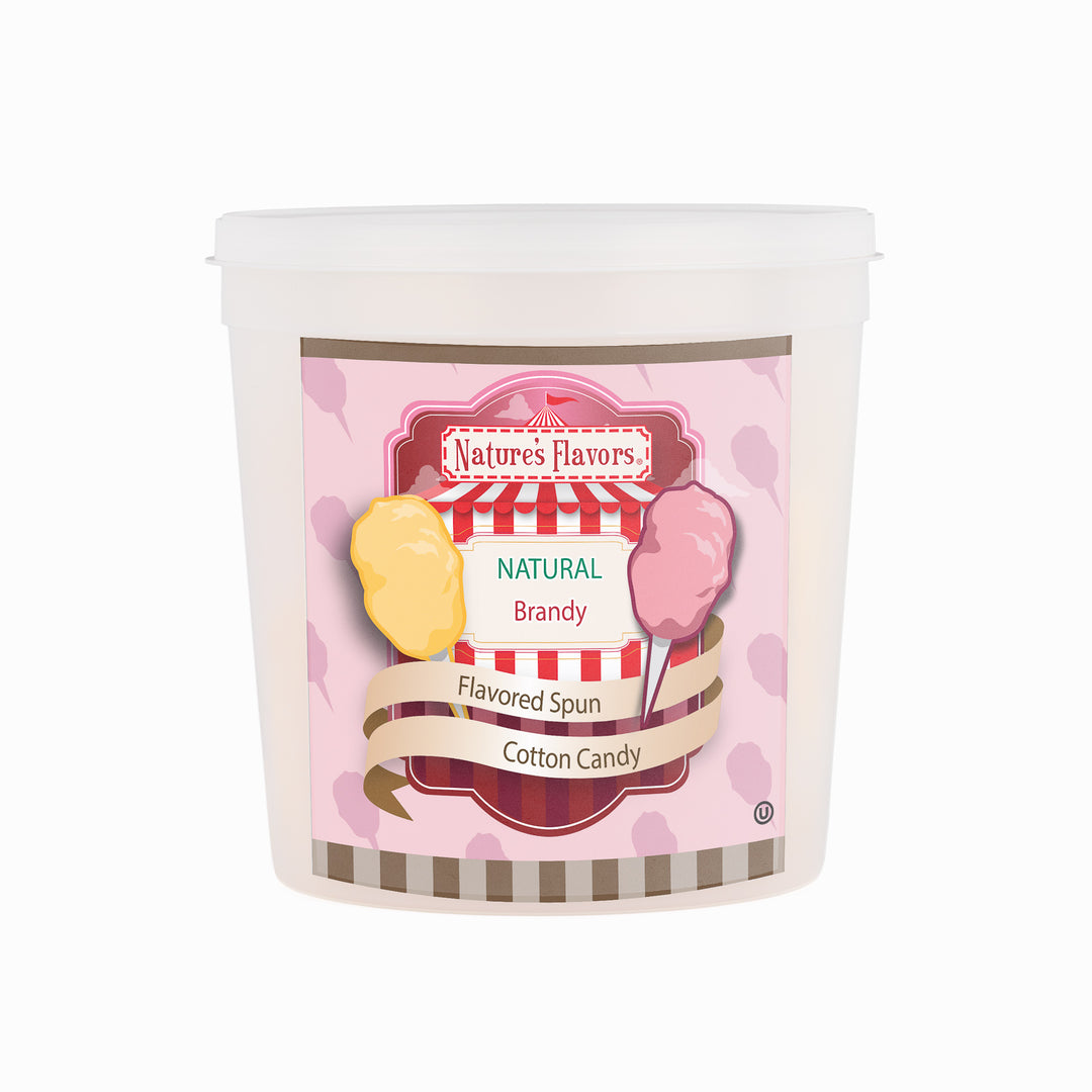 Brandy Flavored Cotton Candy (Ready to Eat)
