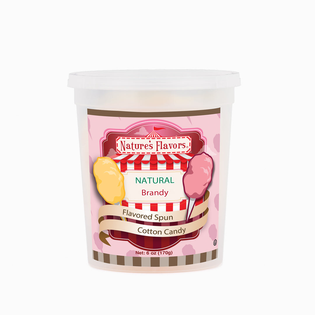 Brandy Flavored Cotton Candy (Ready to Eat)
