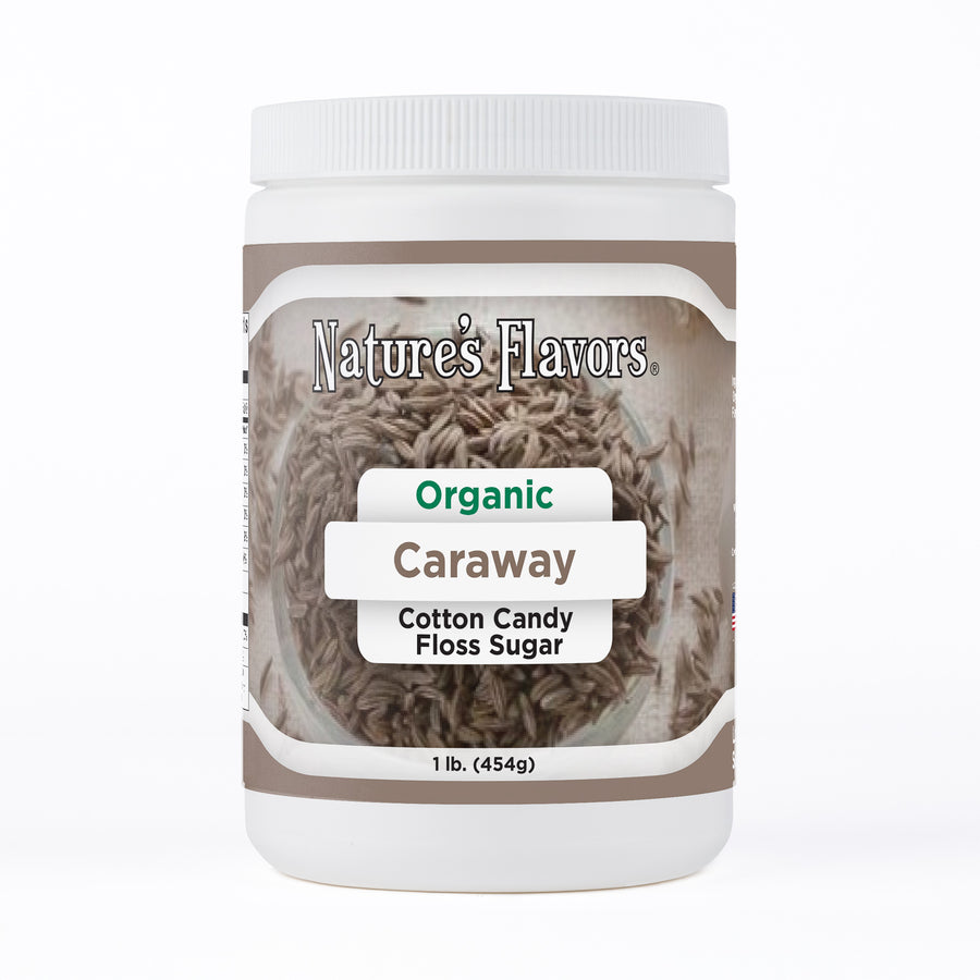 Organic Caraway Cotton Candy Floss Sugar
