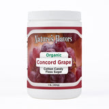 Organic Concord Grape Cotton Candy Floss Sugar