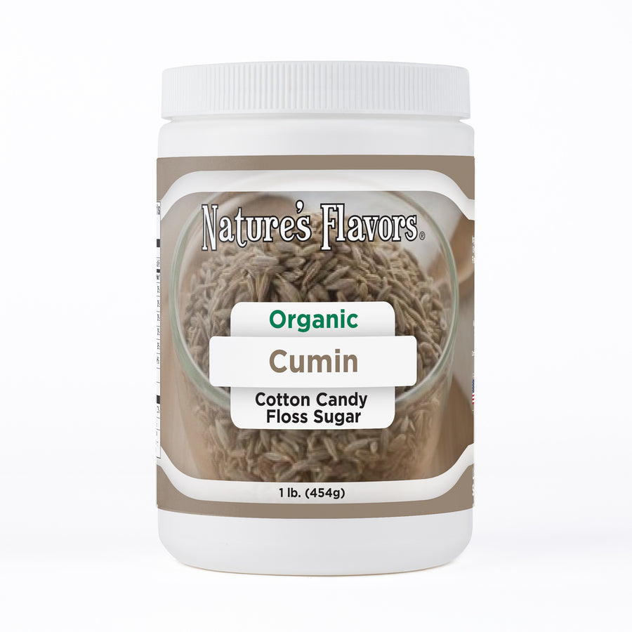 Organic Cumin Cotton Candy Floss Sugar