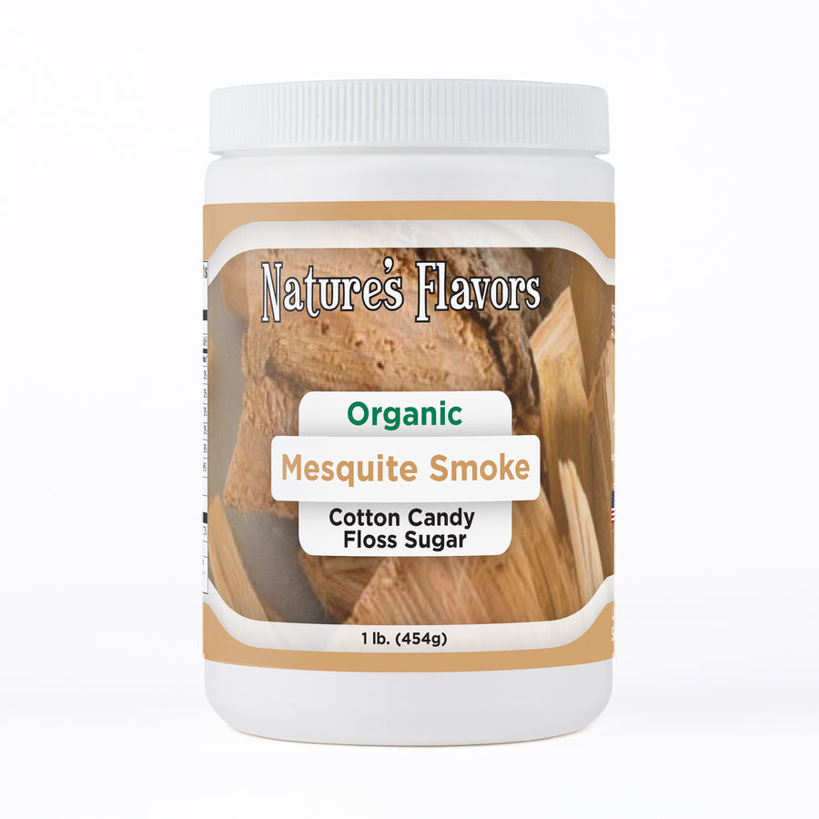 Organic Mesquite Smoke Cotton Candy Floss Sugar