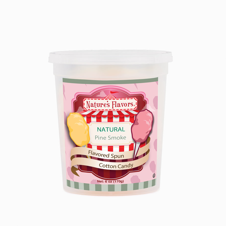 Pine Smoke Cotton Candy (Ready to Eat)