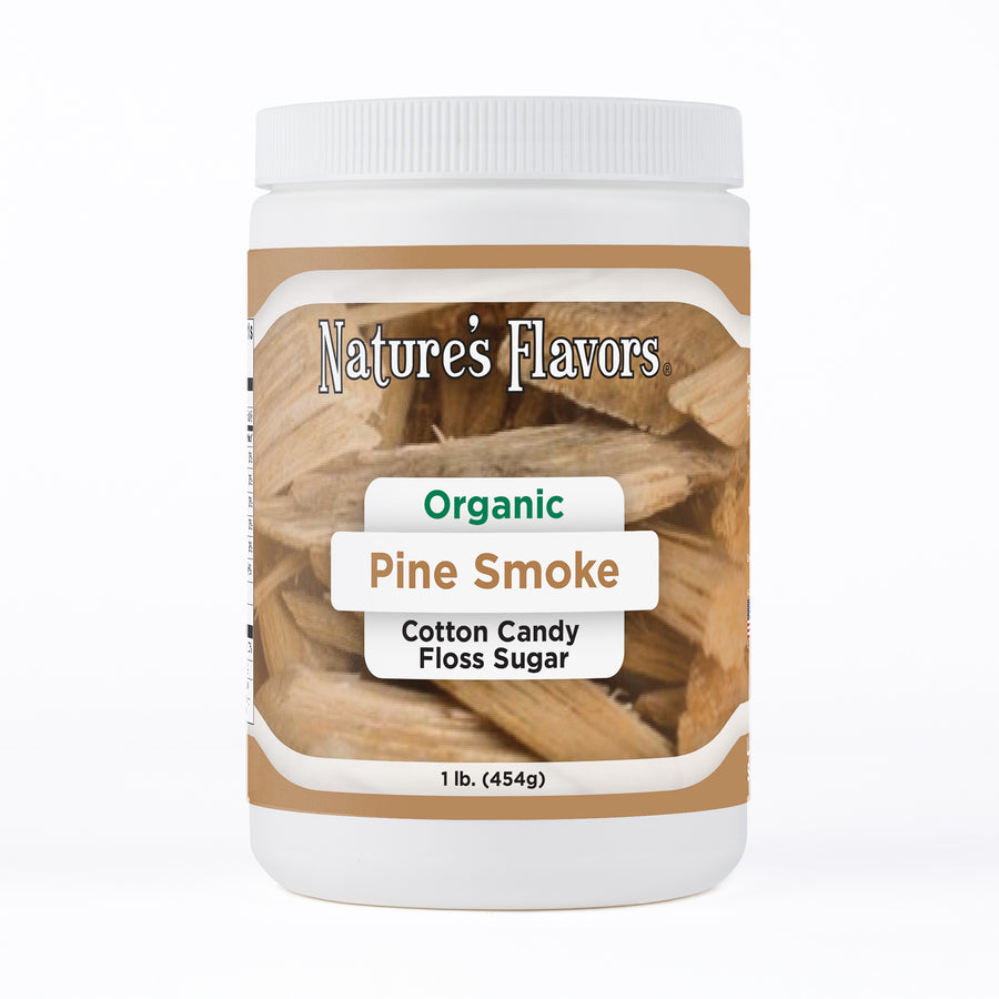 Organic Pine Smoke Cotton Candy Floss Sugar
