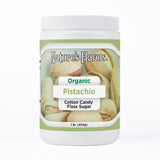 Organic Pistachio Cotton Candy Floss Sugar