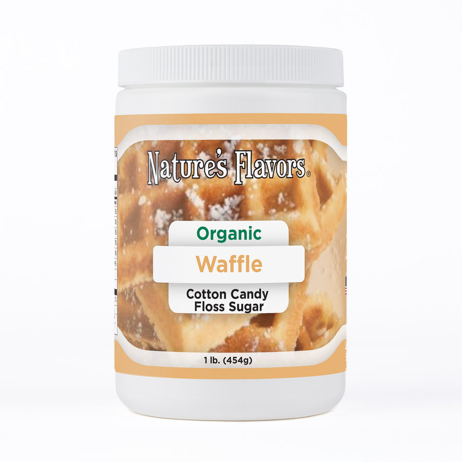 Organic Waffle Cotton Candy Floss Sugar