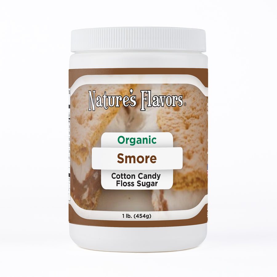 Organic Smore Cotton Candy Floss Sugar