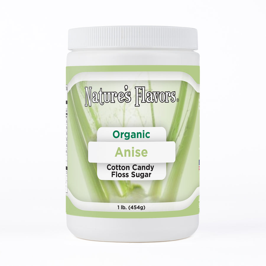 Organic Anise Cotton Candy Floss Sugar