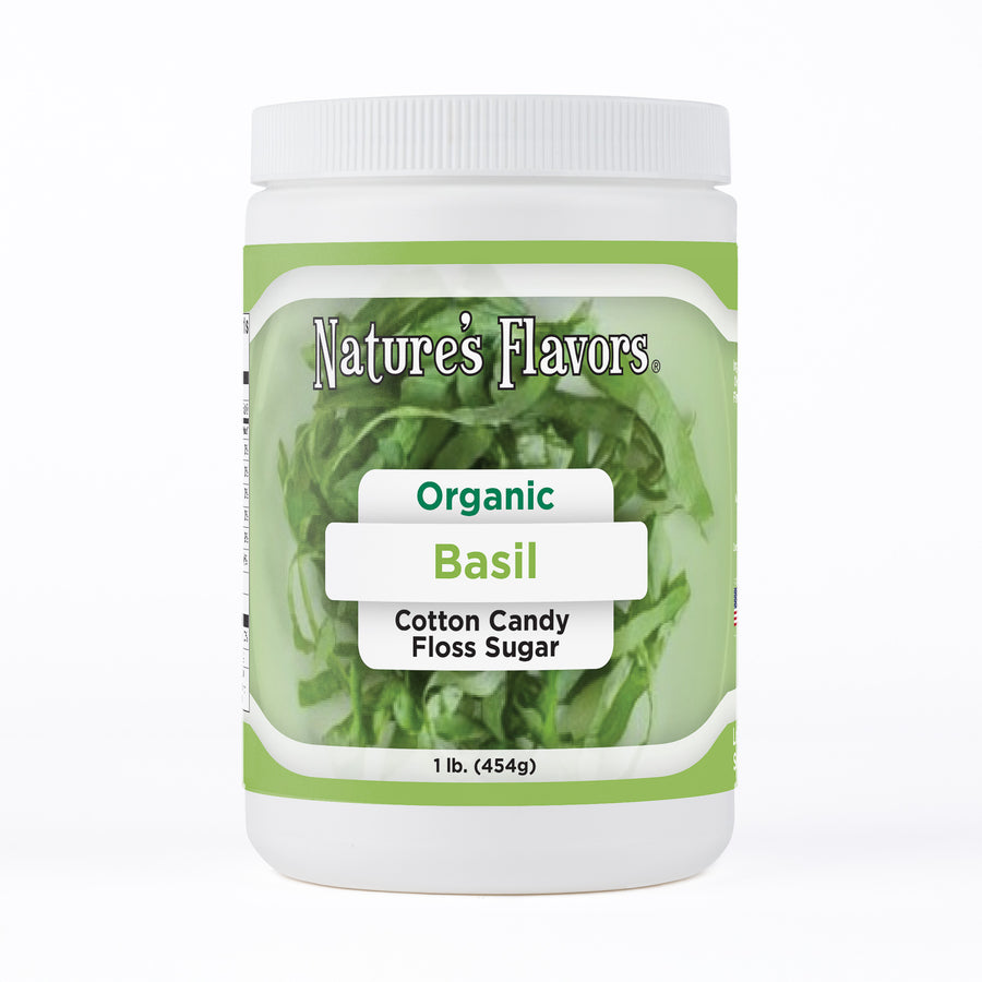 Organic Basil Cotton Candy Floss Sugar