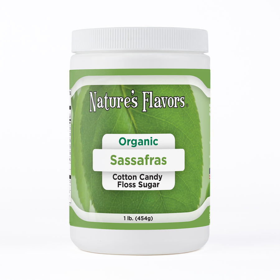 Organic Sassafras Cotton Candy Floss Sugar
