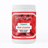 Organic Red Licorice Cotton Candy Floss Sugar
