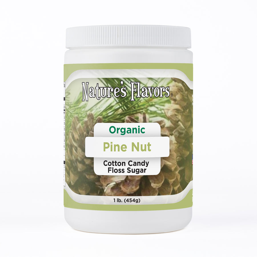 Organic Pine Nut Cotton Candy Floss Sugar