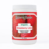 Organic Strawberry Lime Cotton Candy Floss Sugar