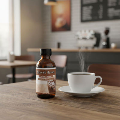 Irish Cream Coffee and Tea Flavor without Diacetyl