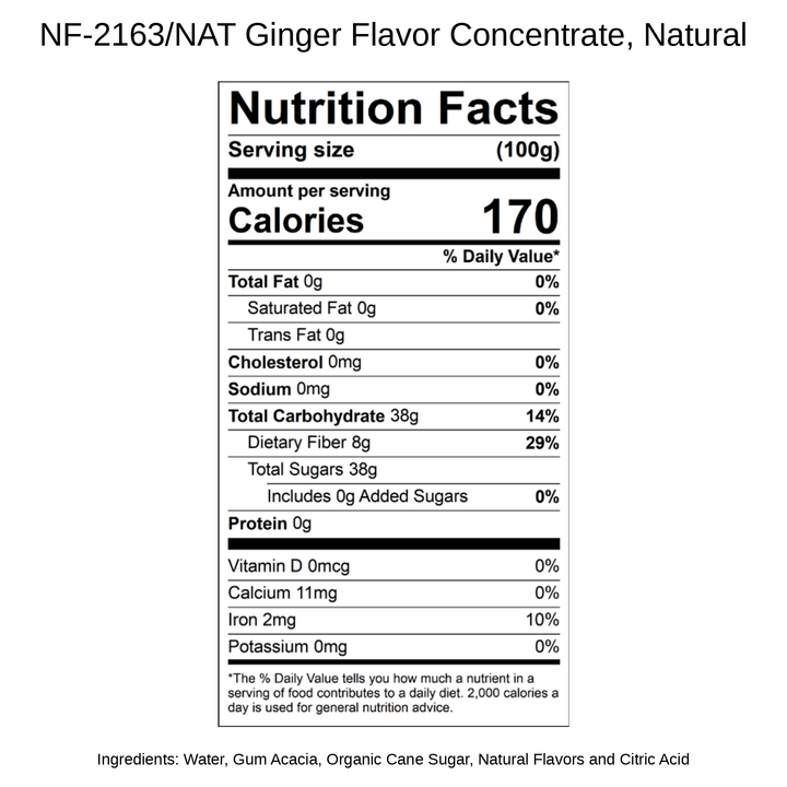Pecan Snow Cone Syrup, Natural