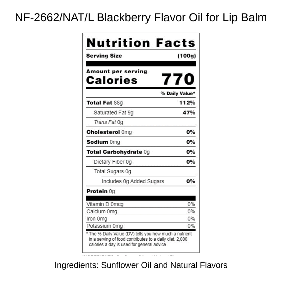 Blackberry Flavor Oil for Lip Balm