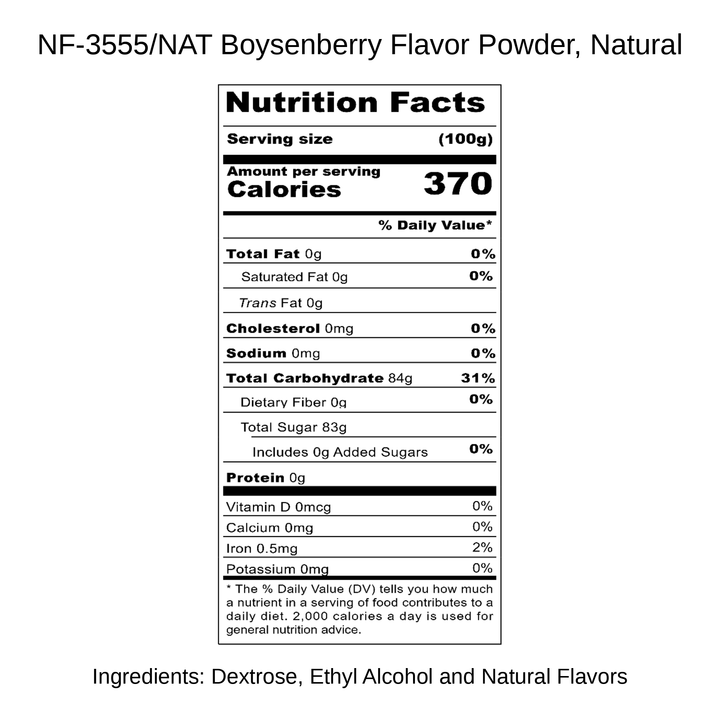 Boysenberry Flavor Powder, Natural