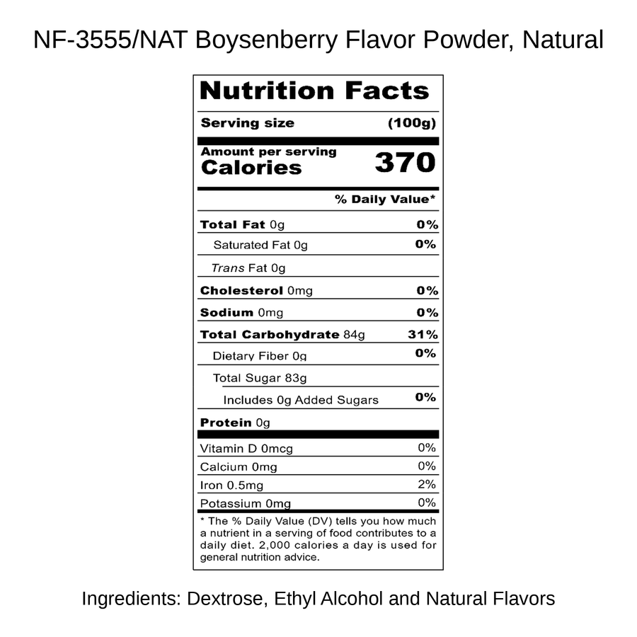 Boysenberry Flavor Powder, Natural
