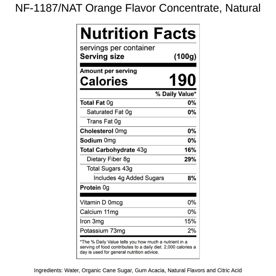 Blueberry Flavor Concentrate, Natural