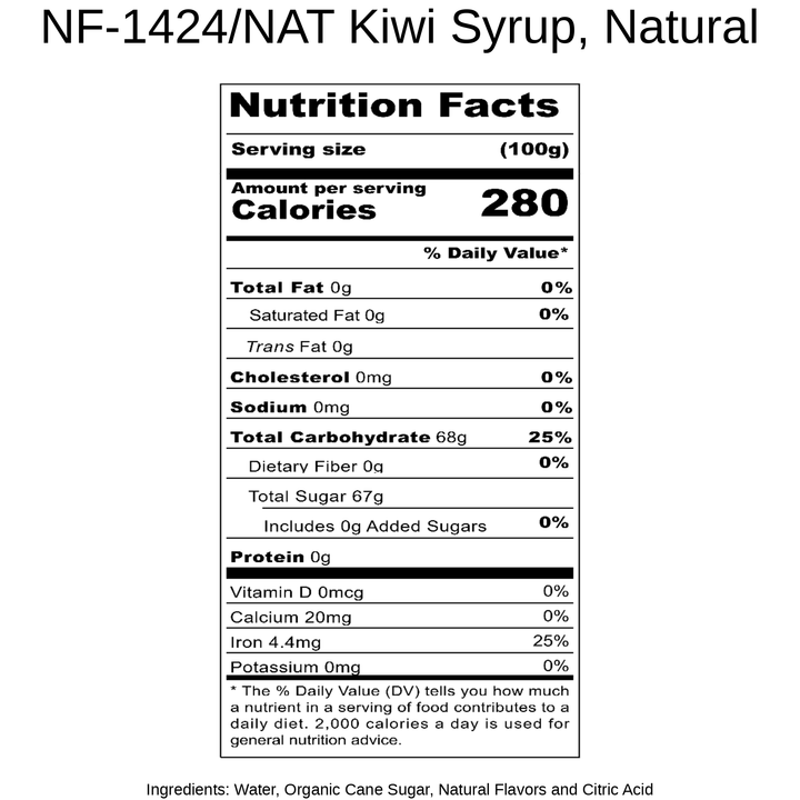 Butter Flavor Concentrate, Natural
