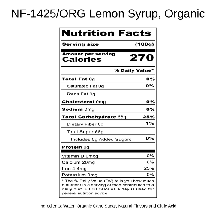 Kiwi Snow Cone Syrup, Natural