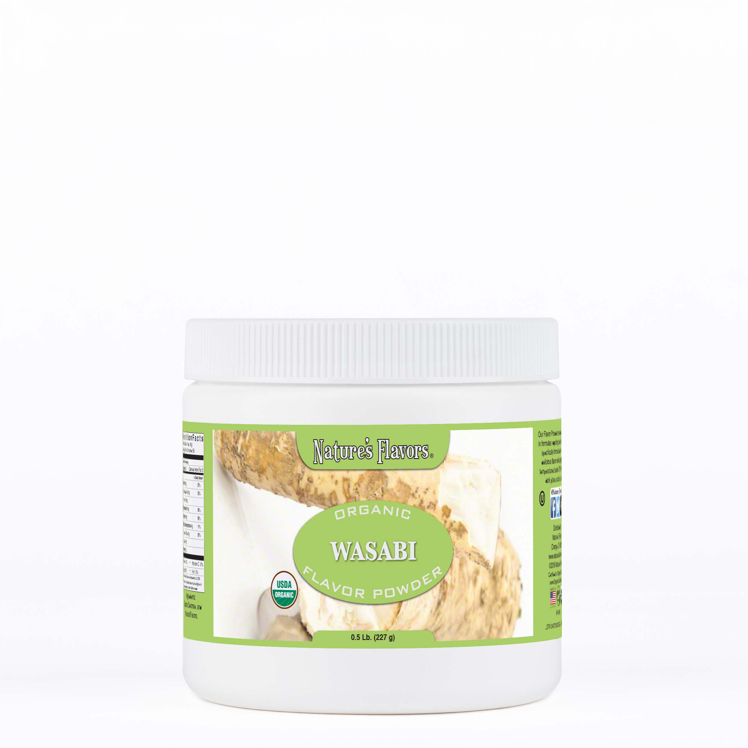 Wasabi Flavor Powder, Organic – Nature's Flavors