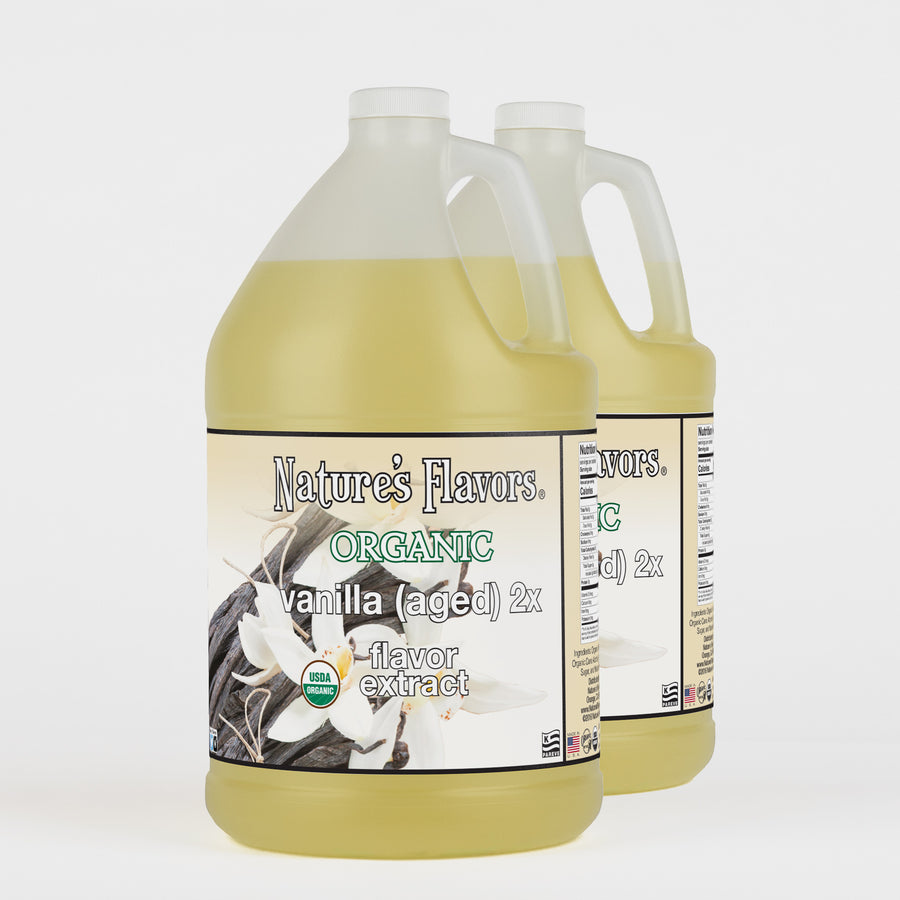 Vanilla Flavor Extract Aged (2x Fold), Organic without Diacetyl