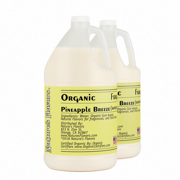 Organic Pineapple Breeze Fragrance Emulsion (Water Soluble)