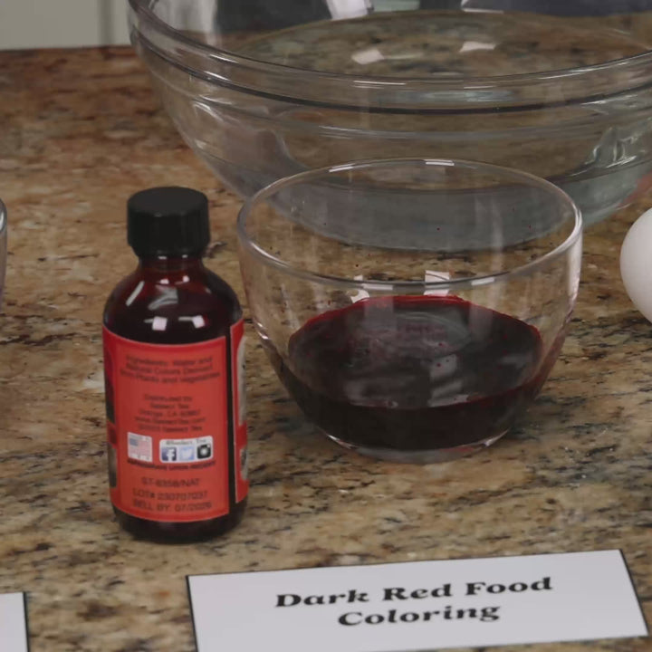 Dark Red Food Coloring, Natural