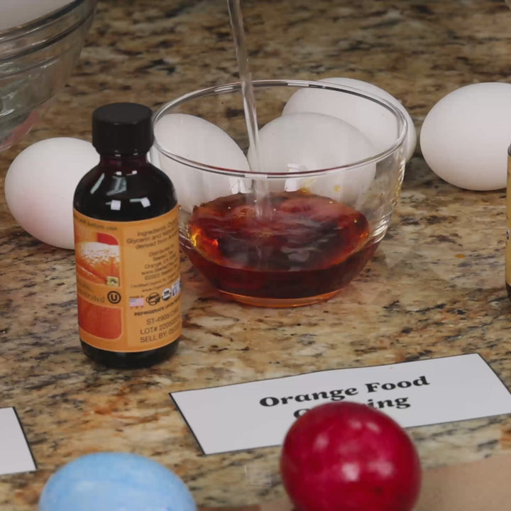 nature's flavors natural orange food coloring for dying eggs