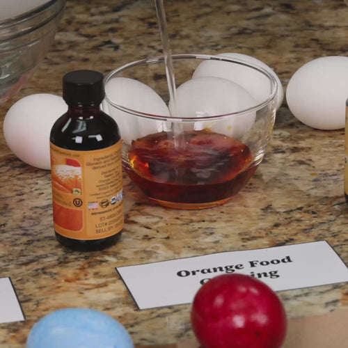 nature's flavors natural orange food coloring for dying eggs