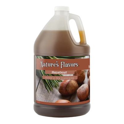 Hazelnut Coffee and Tea Flavoring, 1 gallon jug
