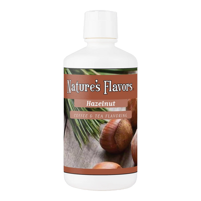 Hazelnut Coffee and Tea Flavoring, 32 oz bottle