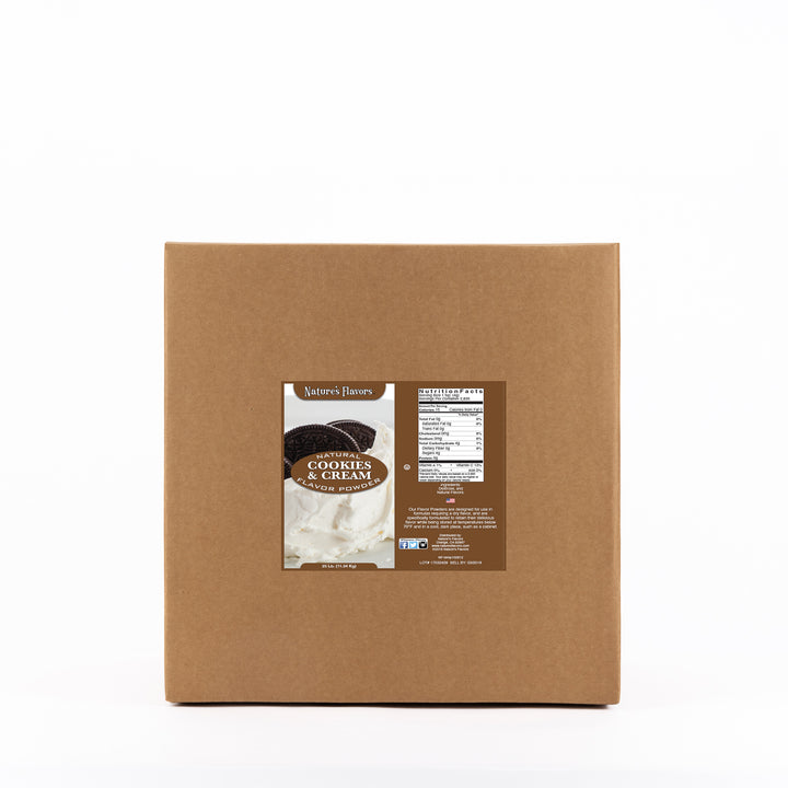 Cookies and Cream Flavor Powder, Natural