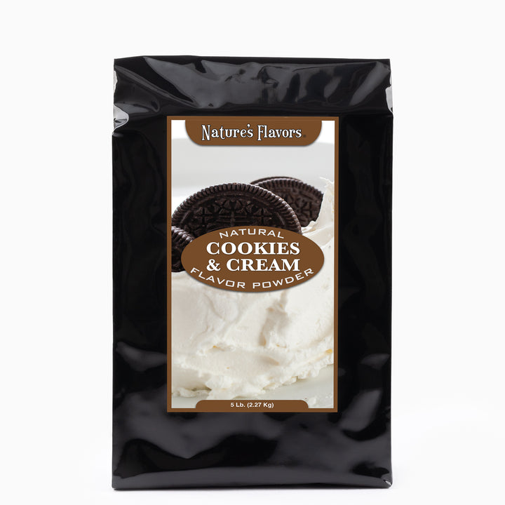 Cookies and Cream Flavor Powder, Natural