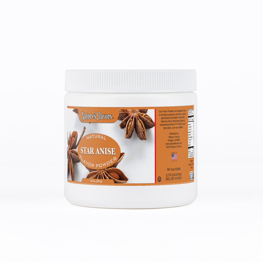 Star Anise Flavor Powder, Natural