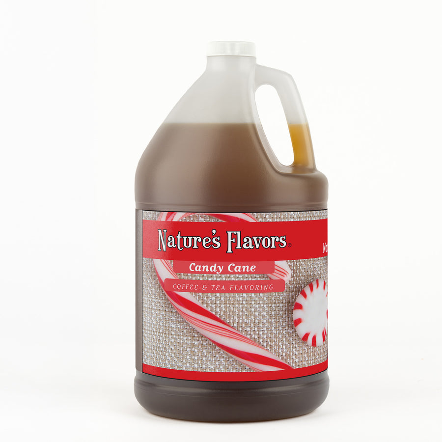 Candy Cane Coffee and Tea Flavoring Without Diacetyl
