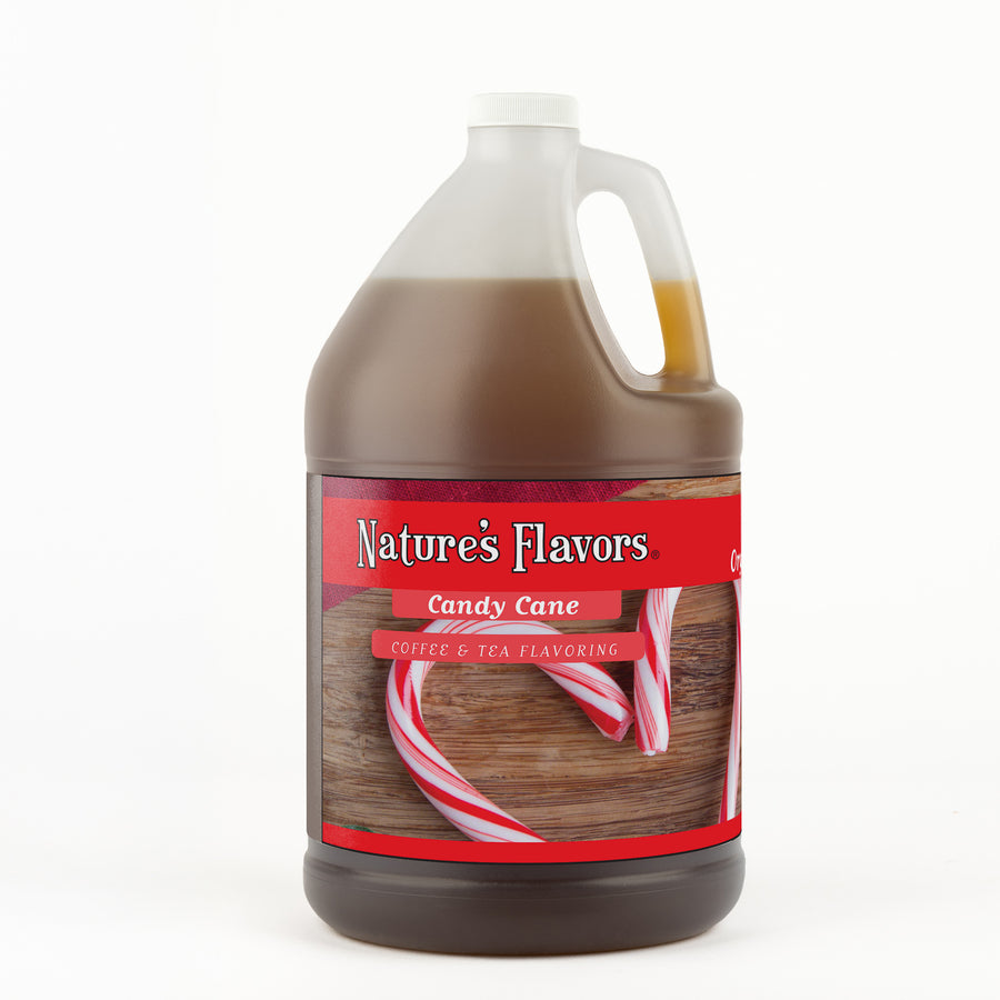 Organic Candy Cane Coffee and Tea Flavoring Without Diacetyl