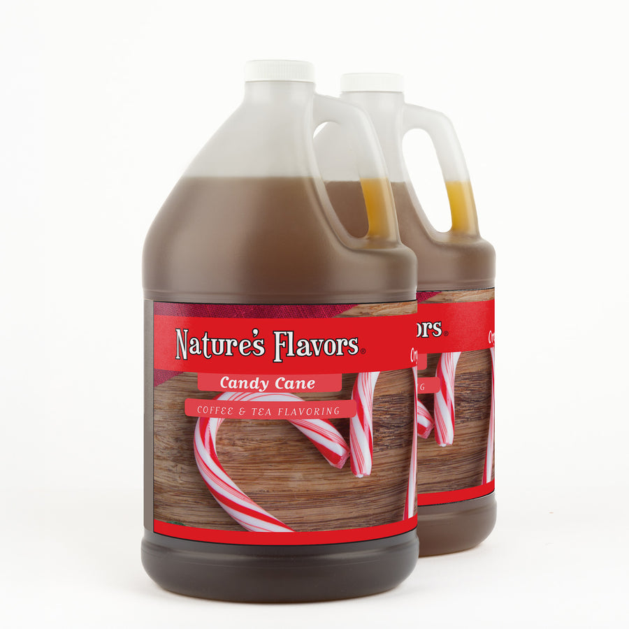 Organic Candy Cane Coffee and Tea Flavoring Without Diacetyl