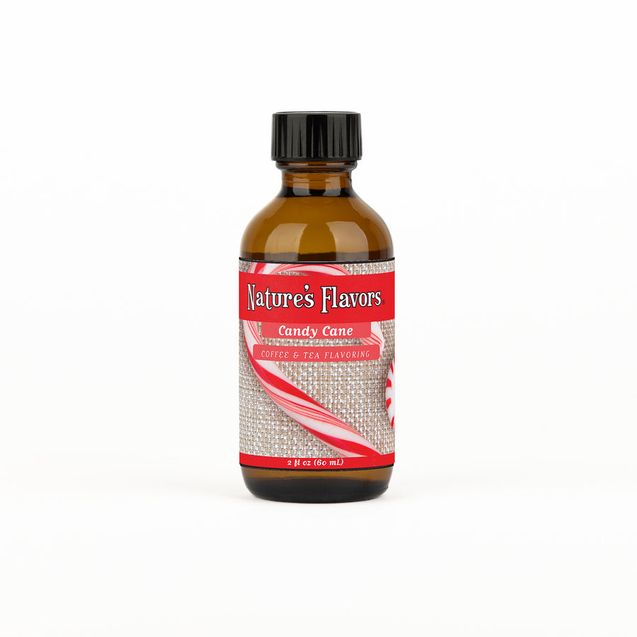 Candy Cane Coffee and Tea Flavoring Without Diacetyl